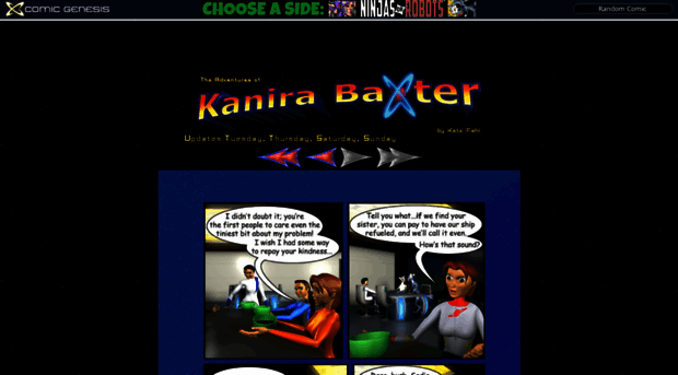 kanirabaxter.comicgenesis.com