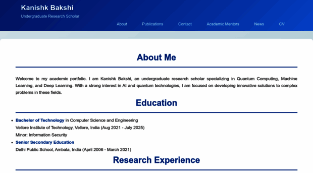 kanishkbakshi.in