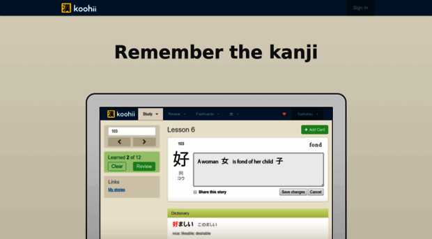 kanji.koohii.com