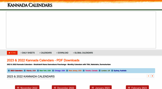 kannadacalendars.com