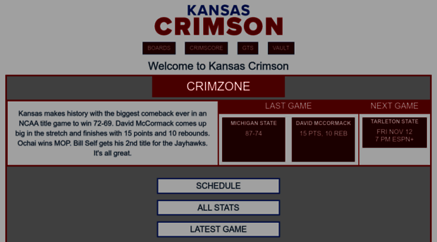 kansascrimson.com