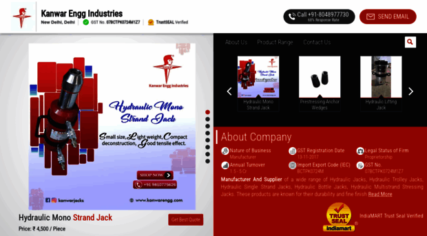 kanwarhydraulicjack.com