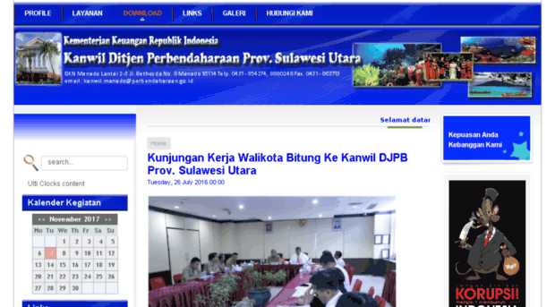 kanwilperbendaharaan-sulut.net