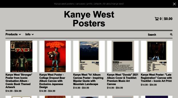 kanyewestposters.com