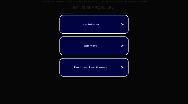 kanzlei-kroell.eu