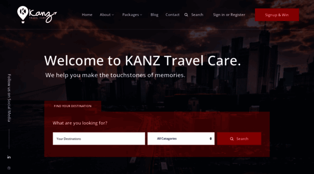 kanztravelcare.com