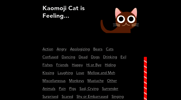 kaomojicat.com