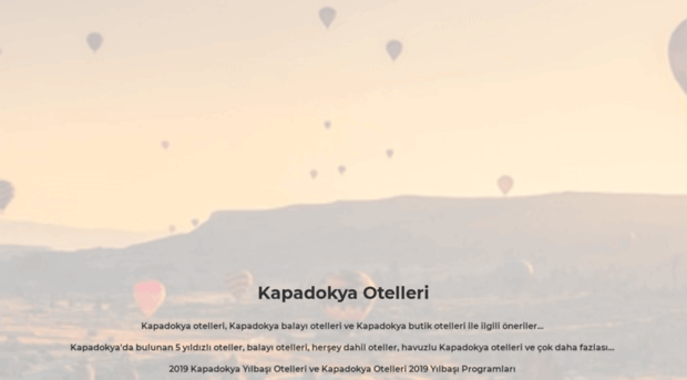 kapadokyaoteller.com