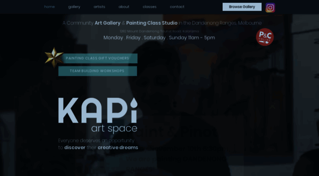 kapiartspace.com