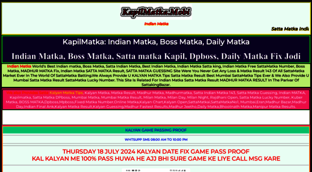 kapilmatka.mobi