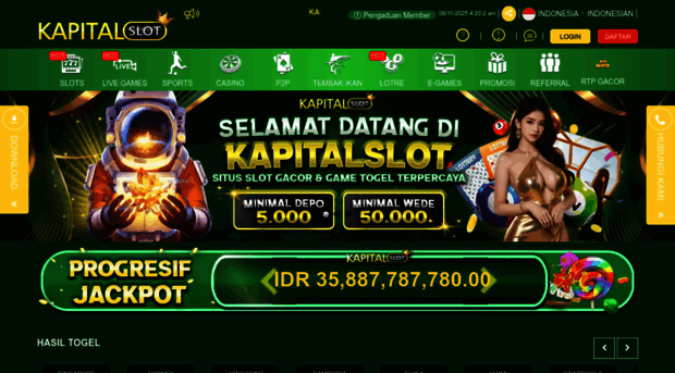 kapitalslotpasti.com