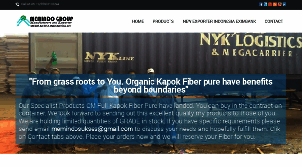 kapokfibersuppliers.com