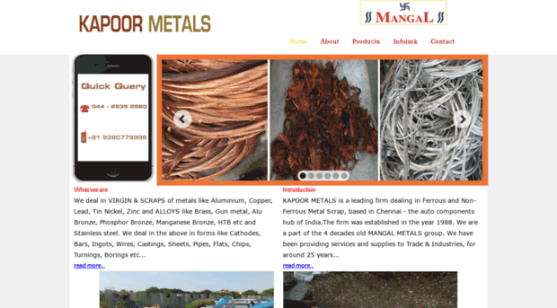 kapoormetals.com