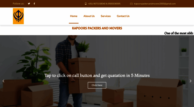 kapoorspackersandmovers.in