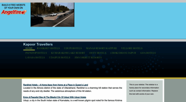 kapoortravellers.angelfire.com