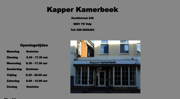 kapperkamerbeek.com