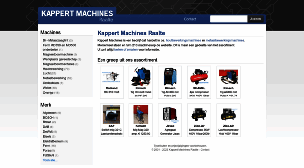 kappertmachines.nl