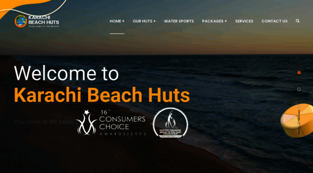 karachibeachhut.com