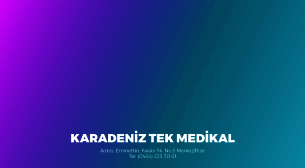 karadeniztekmedikal.com