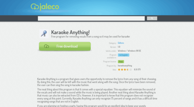 karaoke-anything.jaleco.com