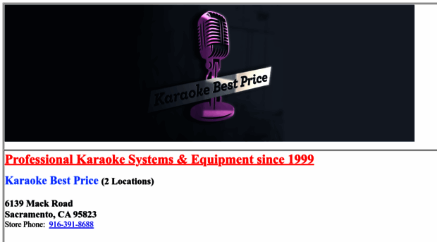 karaokebestprice.com