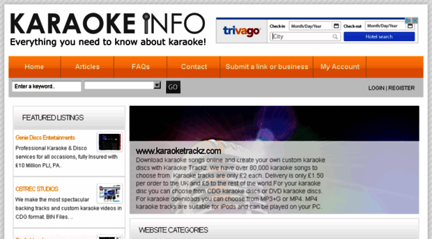 karaokeinfo.co.uk