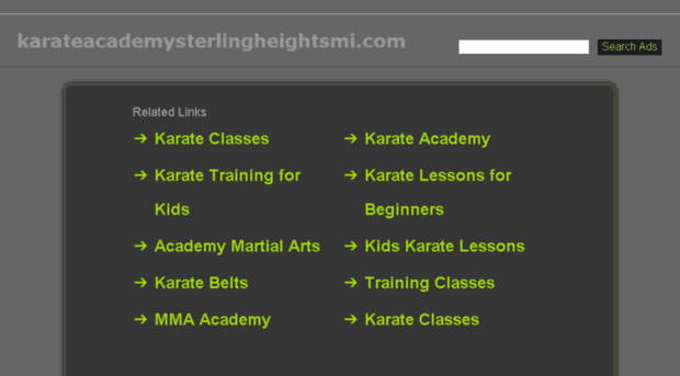 karateacademysterlingheightsmi.com