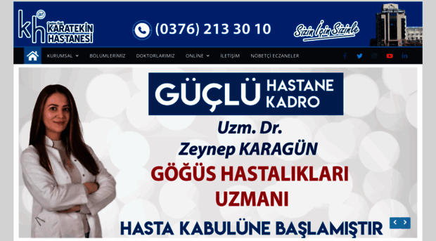 karatekinhastanesi.com