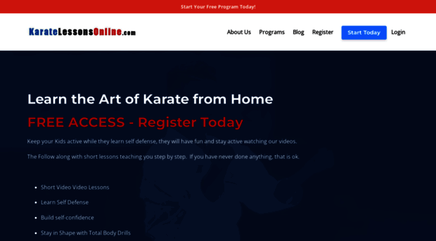 karatelessonsonline.com