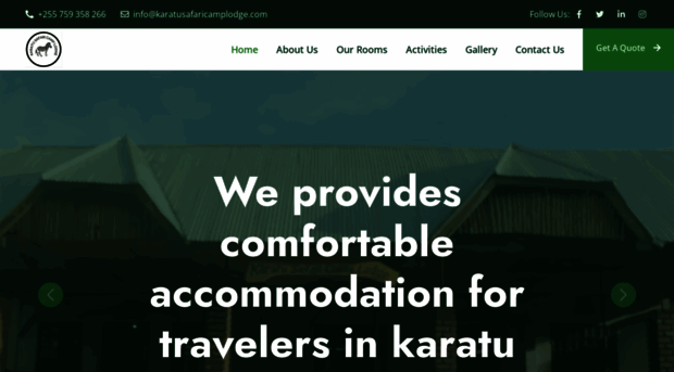 karatusafaricamplodge.com