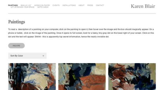 karenblairartist.com