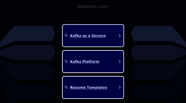 karenine.com
