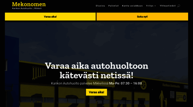 karikonautohuolto.fi