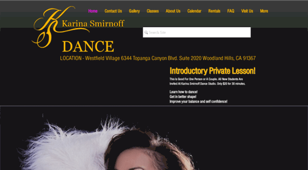 karinasmirnoffdance.com