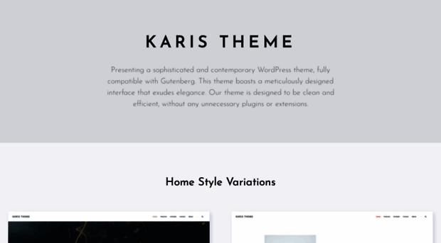 karis.ukathemes.com