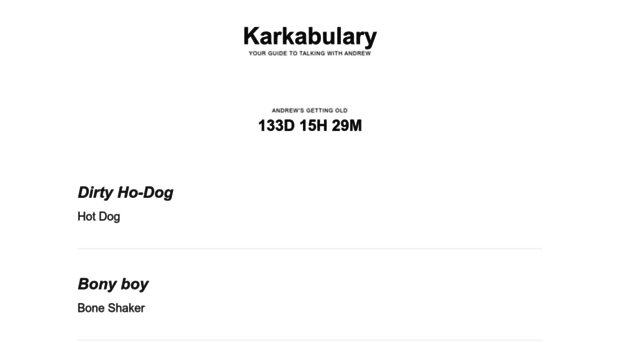 karkabulary.com