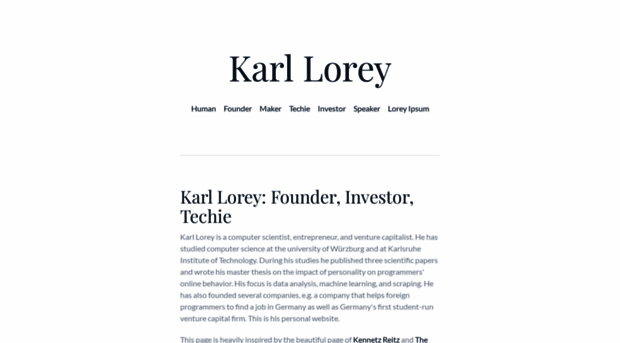 karllorey.com