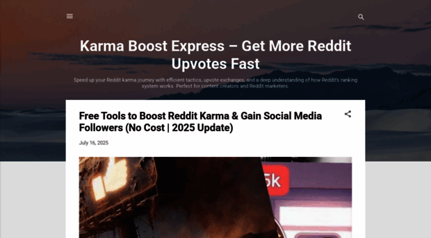 karmaboostexpress.blogspot.com
