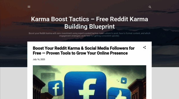 karmaboosttactics.blogspot.com