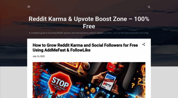 karmaboostzone.blogspot.com