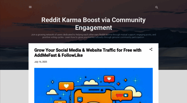 karmacommunityboost.blogspot.com
