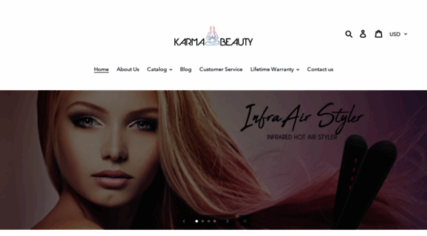 karmahairbeauty.com