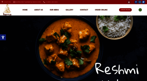 karmaindiancuisineto.com