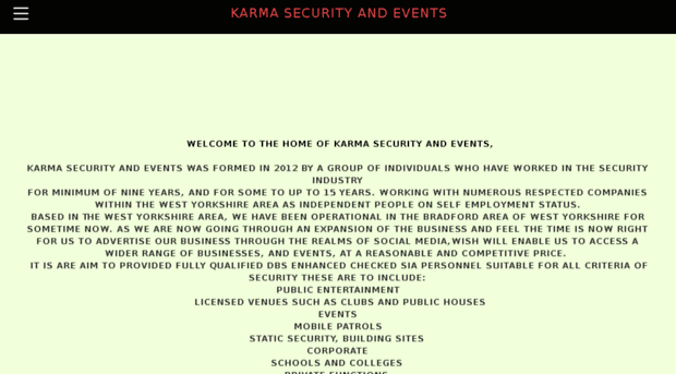 karmasecurityandevents.co.uk