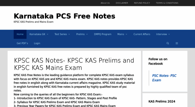 karnataka.pscnotes.com