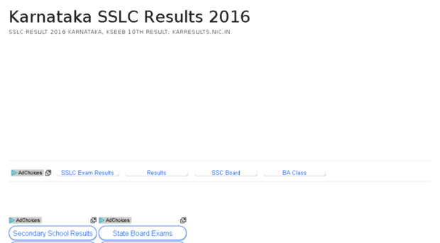 karnatakasslcresult2016.co.in