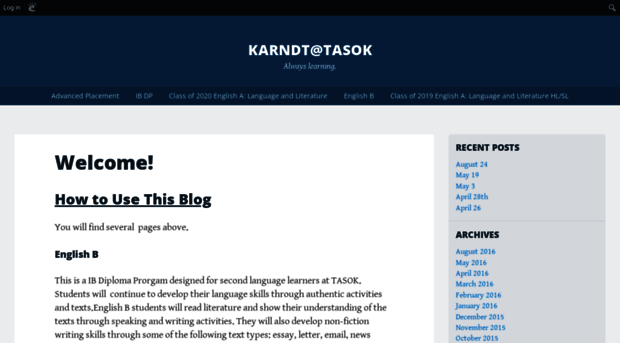 karndt.edublogs.org