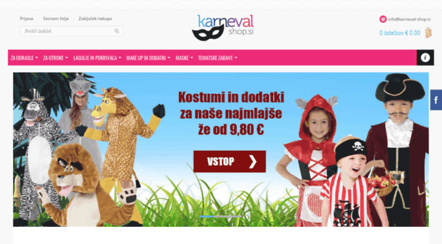 karneval-shop.si