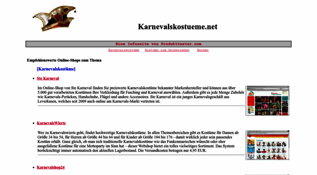 karnevalskostueme.net