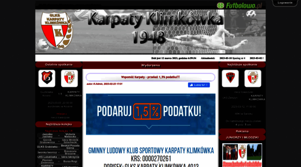 karpatyklimkowka.futbolowo.pl